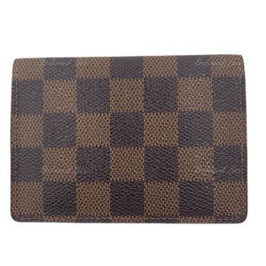 LOUIS VUITTON Damier Ebene Bifold Card Case